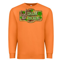Carrot Shamrockin' St. Patrick's Day Premium Sweatshirt - OliviaCreatesArt