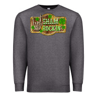 Charcoal Heather Shamrockin' St. Patrick's Day Premium Sweatshirt - OliviaCreatesArt