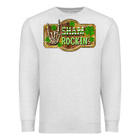 Oatmeal Heather Shamrockin' St. Patrick's Day Premium Sweatshirt - OliviaCreatesArt