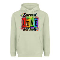 Matcha spread love not hate Heavyweight Hoodie - OliviaCreatesArt