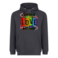 Smoke spread love not hate Heavyweight Hoodie - OliviaCreatesArt