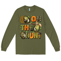 Army Green on the hunt easter Long Sleeve Tee - Artiststas