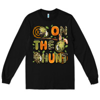 Black on the hunt easter Long Sleeve Tee - Artiststas
