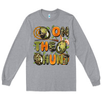 Heather Grey on the hunt easter Long Sleeve Tee - Artiststas