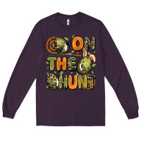 Plum on the hunt easter Long Sleeve Tee - Artiststas