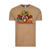 Vintage Coffee western thankful thanksgiving turkey Vintage Tee - NancyCooperArtShop