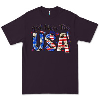 Plum god bless the usa Premium Tee - NancyCooperArtShop