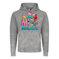 Cloud Rock little miss kinder Vintage Hoodie - NancyCooperArtShop