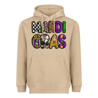 Mushroom mardi gras copy Heavyweight Hoodie - OliviaCreatesArt