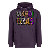 Plum mardi gras copy Heavyweight Hoodie - OliviaCreatesArt