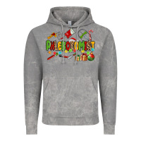 Cloud Rock christmas phlebotomist Vintage Hoodie - MaliasSmallBusiness
