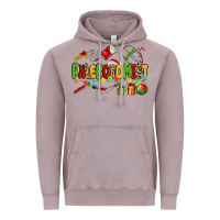 Vintage Zinc christmas phlebotomist Vintage Hoodie - MaliasSmallBusiness