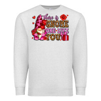 Oatmeal Heather there is gnome one like you olivia Premium Sweatshirt - OliviaCreatesArt