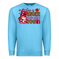 Ocean Blue there is gnome one like you olivia Premium Sweatshirt - OliviaCreatesArt