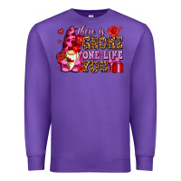 Purple there is gnome one like you olivia Premium Sweatshirt - OliviaCreatesArt