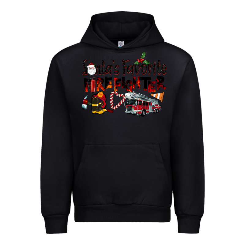 Santa's Favorite Firefighter Urban Hoodie by LillyAllenDesigns | Teevron