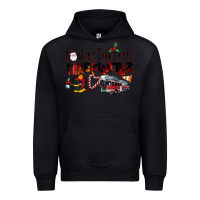 Black Santa's Favorite Firefighter Urban Hoodie - LillyAllenDesigns