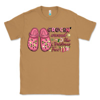 Toasted Coconut Pink Christmas crocin' around the Christmas tree Classic Tee - NancyCooperArtShop