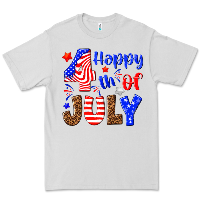 Happy 4th Of July Premium Tee by NancyCooperArtShop | Teevron
