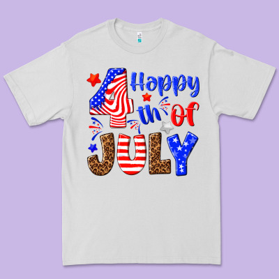 Happy 4th Of July Premium Tee Designed By Nancycooperartshop