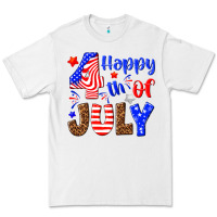 White happy 4th of july Premium Tee - NancyCooperArtShop