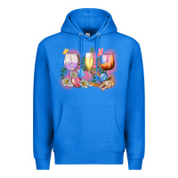 True Royal Easter wine glasses  Easter Day Premium Hoodie - CowGirlArtShop