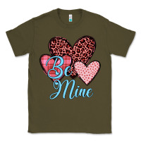 Army Green hearts be mine Classic Tee - JahusDesignShop
