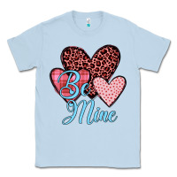 Dusty Blue hearts be mine Classic Tee - JahusDesignShop