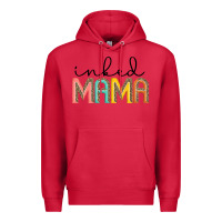 Cardinal inked mama artistshot Premium Hoodie - JahusDesignShop