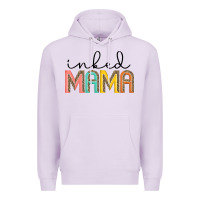 Lilac inked mama artistshot Premium Hoodie - JahusDesignShop