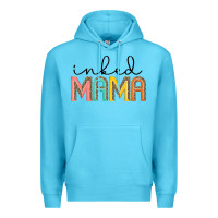 Ocean Blue inked mama artistshot Premium Hoodie - JahusDesignShop