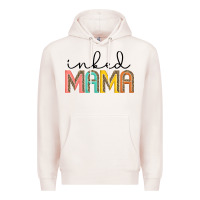 Pale Pink inked mama artistshot Premium Hoodie - JahusDesignShop