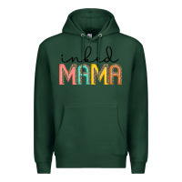 Sports Green inked mama artistshot Premium Hoodie - JahusDesignShop