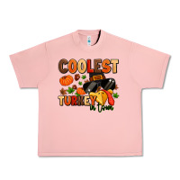 Salmon coolest turkey in town Urban Heavy Tee - MaliasSmallBusiness