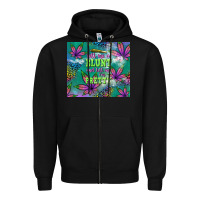 Black roll me a blunt and tell me i'm pretty Zipper Hoodie - TumblerDesignByShophia