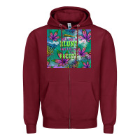 Burgundy roll me a blunt and tell me i'm pretty Zipper Hoodie - TumblerDesignByShophia