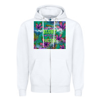 White roll me a blunt and tell me i'm pretty Zipper Hoodie - TumblerDesignByShophia