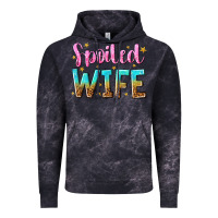 Cloud Black spoiled wife Vintage Hoodie - NancyCooperArtShop