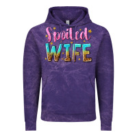 Cloud Purple spoiled wife Vintage Hoodie - NancyCooperArtShop