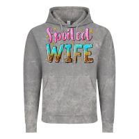 Cloud Rock spoiled wife Vintage Hoodie - NancyCooperArtShop