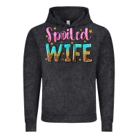 Vintage Black spoiled wife Vintage Hoodie - NancyCooperArtShop
