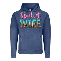 Vintage Denim spoiled wife Vintage Hoodie - NancyCooperArtShop