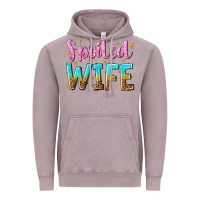 Vintage Zinc spoiled wife Vintage Hoodie - NancyCooperArtShop