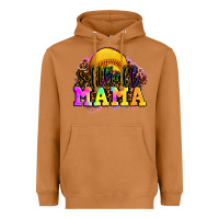 Meerkat softball mama Heavyweight Hoodie - OliviaCreatesArt