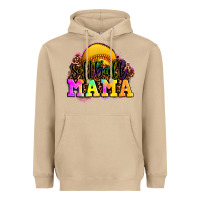 Mushroom softball mama Heavyweight Hoodie - OliviaCreatesArt