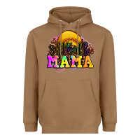 Toasted Coconut softball mama Heavyweight Hoodie - OliviaCreatesArt