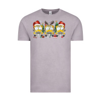 Vintage Zinc christmas school bus Vintage Tee - MaliasSmallBusiness
