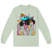 Matcha monster truck happy easter Long Sleeve Tee - Artiststas