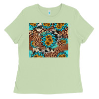 Matcha gemstone sunflower Ladies Tee - AdoDesignShop