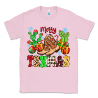 Bubblegum Pink Merry Texmas Classic Tee - MaliasSmallBusiness